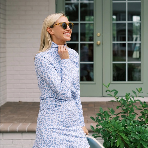 Renwick Sport Leopard Flounce Skort - Picture 4 of 14